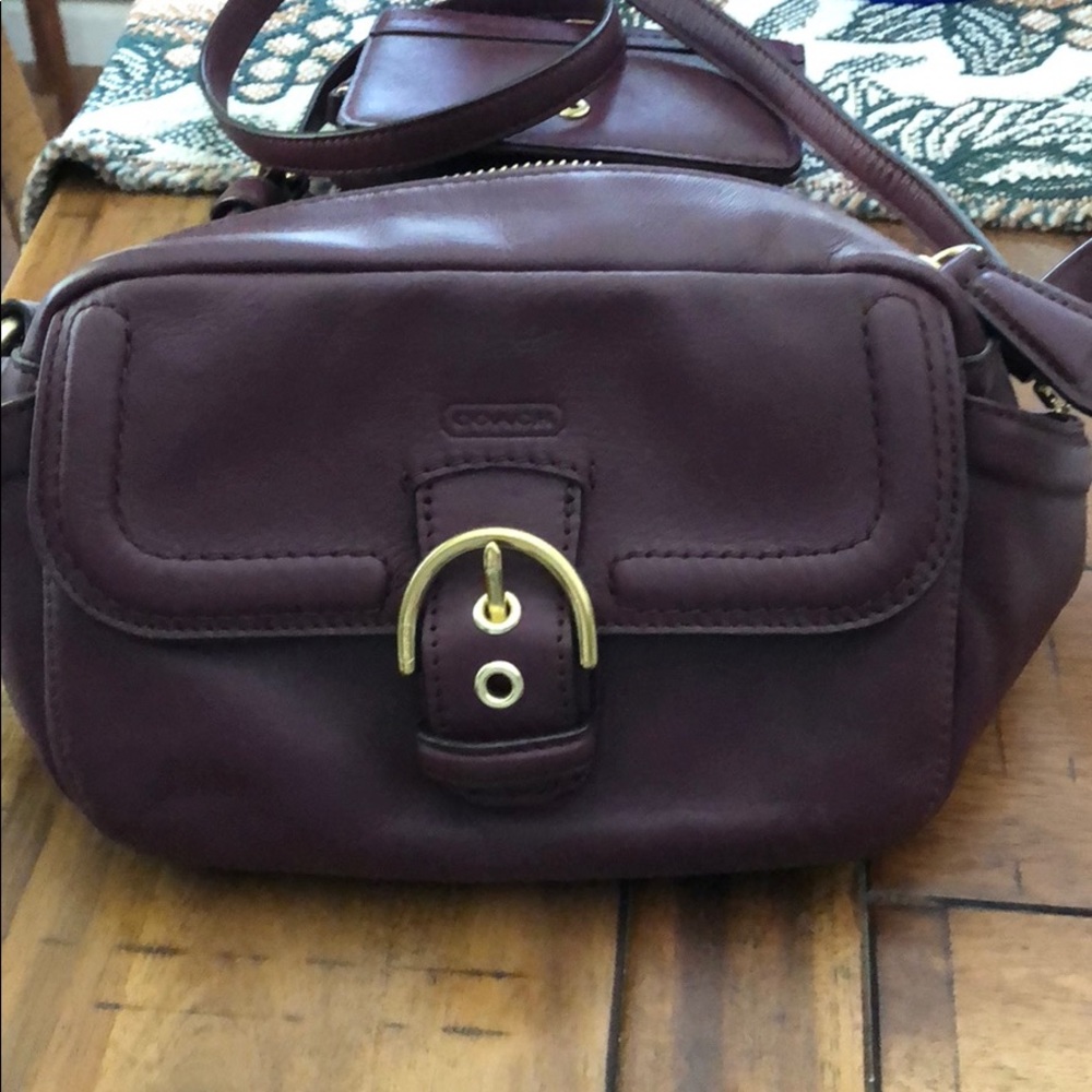 Coach purse and wallet